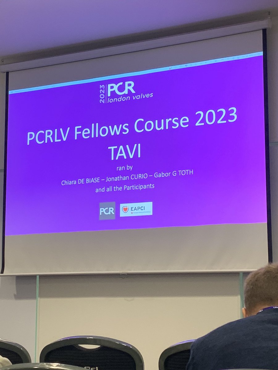 #PCRLV Fellows Course 2023 just getting started 🤩 #TAVI @PCRonline