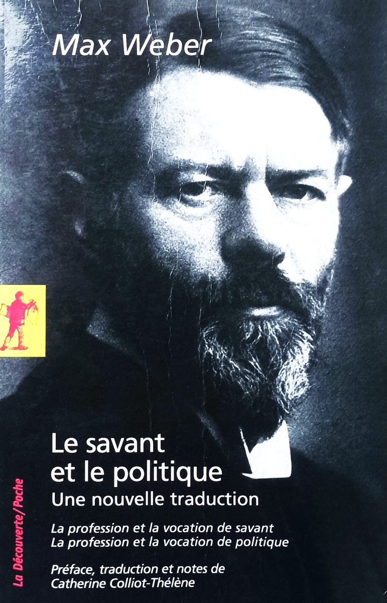Selon Max Weber, nous avons tendance à confondre les faits et les valeurs, et cela constitue un obstacle à la pensée rigoureuse. Il faut dès lors s'entraîner à faire cette distinction, ce qui permet de donner leur juste place aux sciences dans les discussions politiques.
1/24