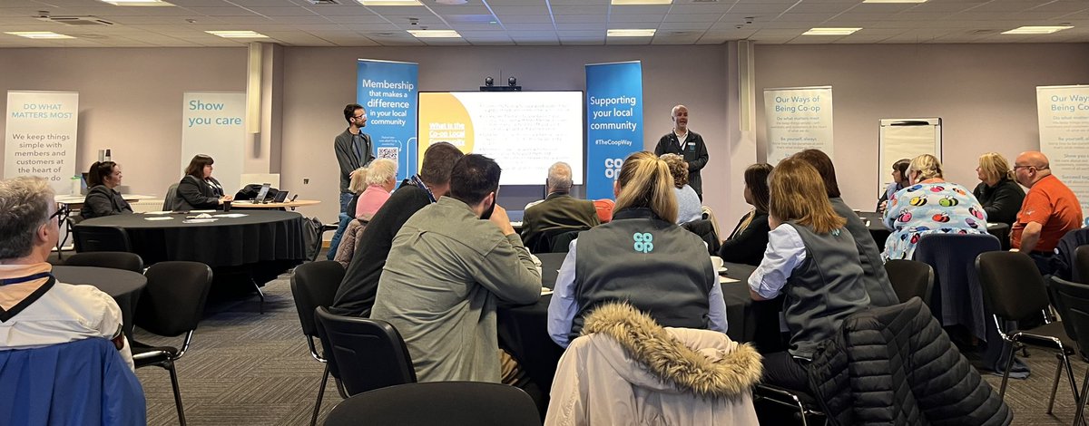 clairepennyltd's tweet image. Lovely morning celebrating with #coop #lcf #localcauses #beingcoop Thank You Co-op Members 🩵🩵