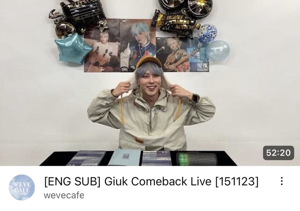 Giuk’s 2nd Mini Album “Boy’s Blue” comeback live and album unboxing video with full English subtitles! Link down below ⬇️ 💙