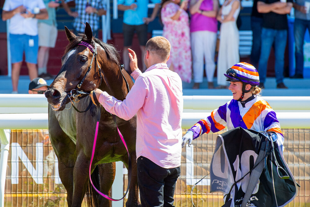 RacingWATV's tweet photo. A difficult week ends brightly and surprisingly for Pateman in R.J.Peters Stakes. https://t.co/3Azy4UOJ2g @santassnippets @TAB_touch @TABradio @WesternRacepix @PerthRacing @FanfaveA #ascot #pinnacles https://t.co/Wy1RhgKYwW