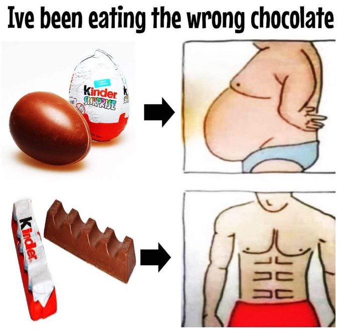 #kindersurprise #chocolat #abs #core #fitness https://t.co/6TQrcEPCkg<a href="/tag/kindersurprise"class="tags">#kindersurprise</a><a href="/tag/chocolat"class="tags">#chocolat</a><a href="/tag/abs"class="tags">#abs</a><a href="/tag/core"class="tags">#core</a><a href="/tag/fitness"class="tags">#fitness</a>