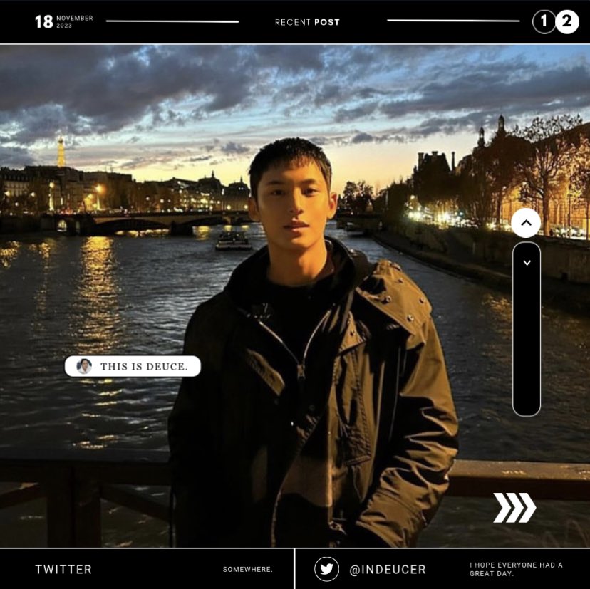 ︎ ︎

︎ㅤㅤㅤㅤㅤINDEUCER.⠀ ༄   SNS UPDATE.

ㅤㅤㅤㅤㅤ111823. UNDISCLOSED. 𖤓
ㅤㅤㅤㅤㅤATHLETE:   OFF-SEASON.

ㅤㅤㅤㅤㅤ“I went out alone again. It’s a bit chilly now so that’s good. Have a great evening, TL!” 

︎ ︎ㅤ