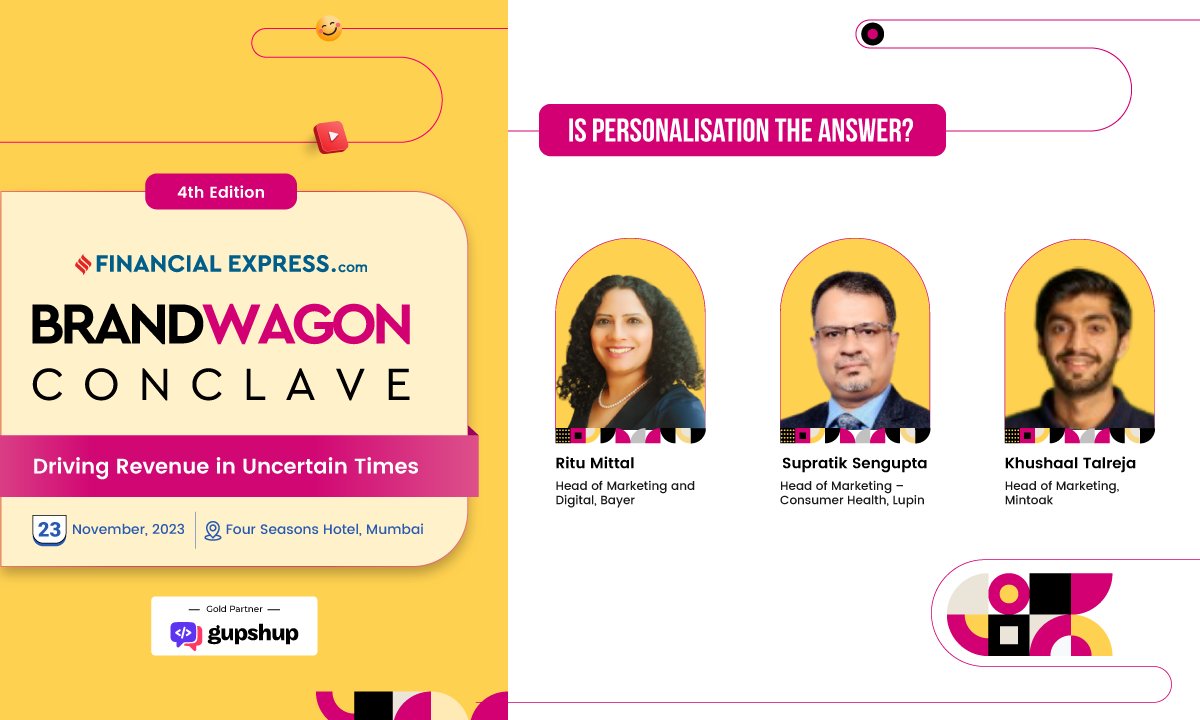 FEBrandWagon's tweet photo. Unlocking the Future: Is Personalisation the Key
Join with us: https://t.co/ph0fYbsbFK
#FEBWC2023 #BrandWagonconclave #marketing #ai #CommerceAdvertising #DigitalMarketing #predictiveanalysis #ROIinMarketing #MarketingTrends #advertising #conclave https://t.co/ahaRJjHDVT