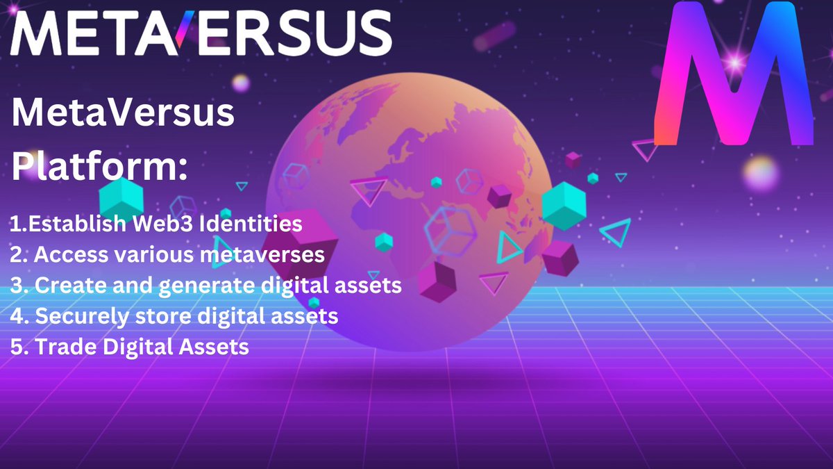 metaversusgames's tweet photo. 🔥#MetaVersus Platform is designated to be users’ most trusted and accessible portal. 🤝Unleash endless possibilities as you explore the metaverse like never before🔥🚀.
#Metaverse #VirtualReality #Web3Games #Meta https://t.co/8kNUCD85uP