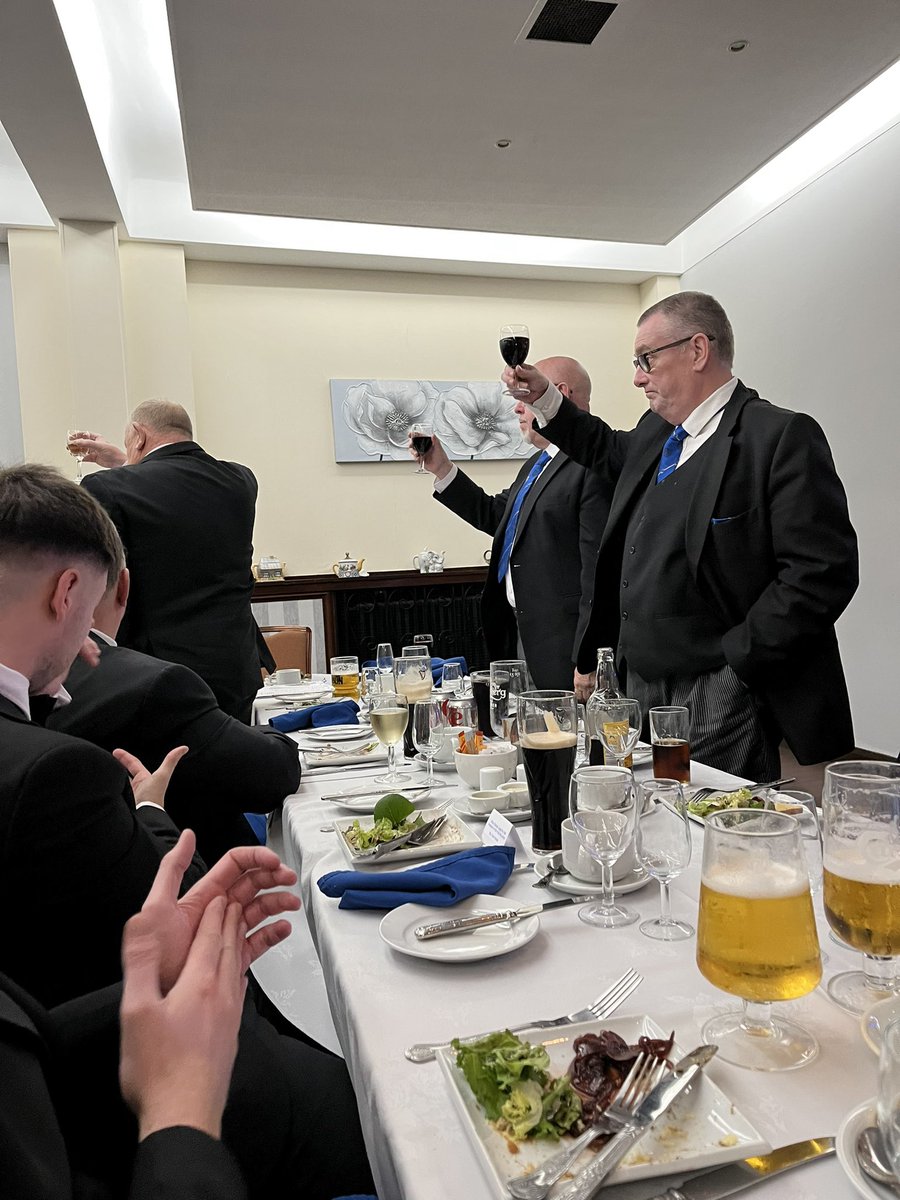 ASLodge3469's tweet photo. A fantastic evening all round last night at the installation of our new WM. 
.
#freemason #ormskirk #Liverpool #charity #WestLancs #Southport #Crosby #Brethren #squareandcompass #masonry #2be1ask1 #thesquare #thecraft #brotherhood #ugle #grandlodge #lodge #WestLanceprovince https://t.co/4dSKFZZBne