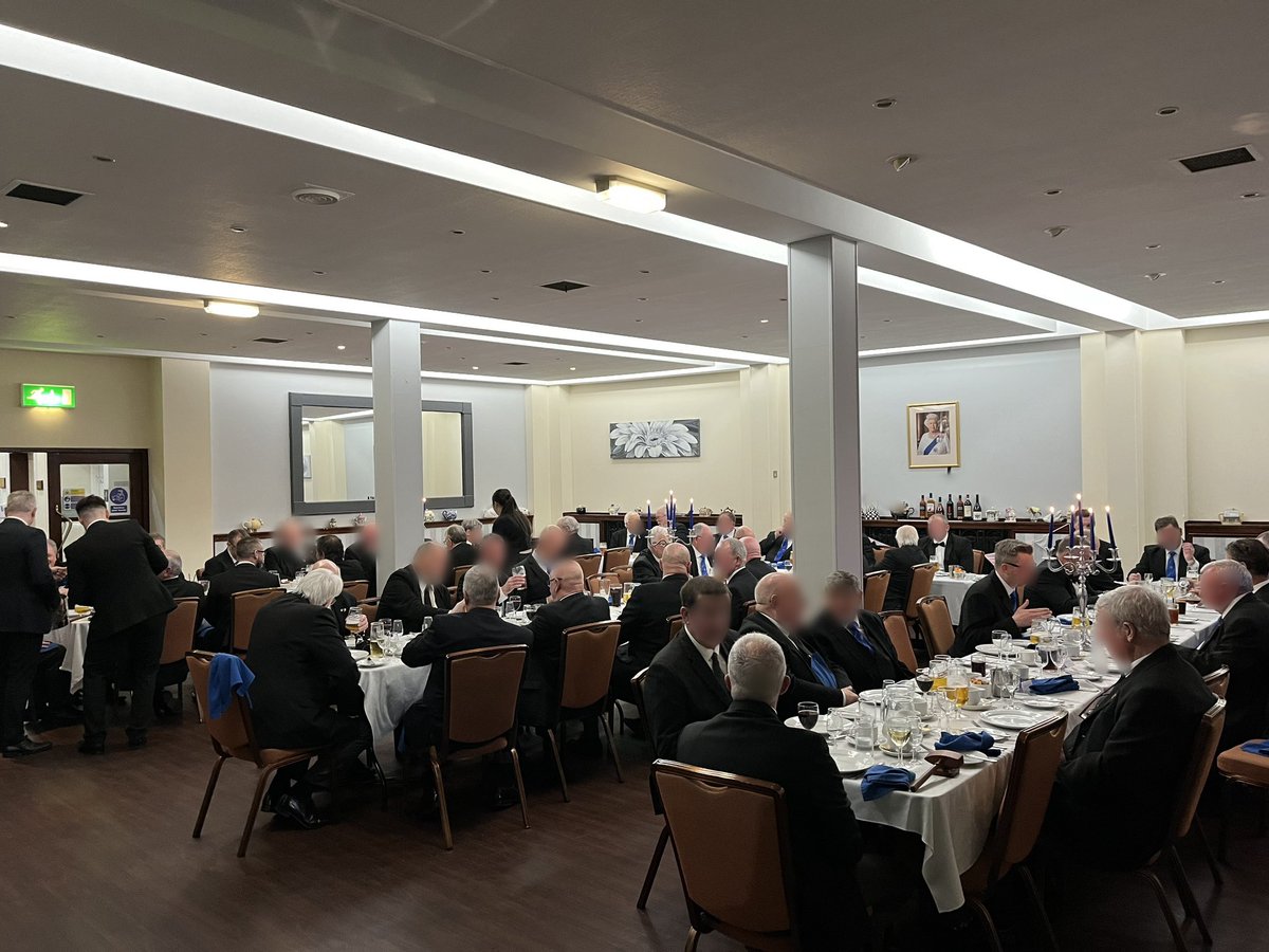 ASLodge3469's tweet photo. A fantastic evening all round last night at the installation of our new WM. 
.
#freemason #ormskirk #Liverpool #charity #WestLancs #Southport #Crosby #Brethren #squareandcompass #masonry #2be1ask1 #thesquare #thecraft #brotherhood #ugle #grandlodge #lodge #WestLanceprovince https://t.co/4dSKFZZBne
