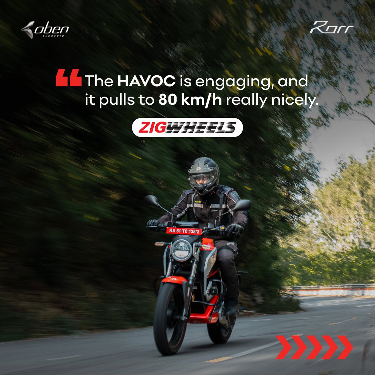 ObenElectric's tweet photo. The electrifying Havoc mode is enough to pull all the attention and praise. Don't believe us? Listen to the experts!
#ReserveARorr now! Visit https://t.co/D7EIObyr7c
#ObenElectric #RideWithRorr #TheEVLifeStyle https://t.co/oYMKwnvJ2s