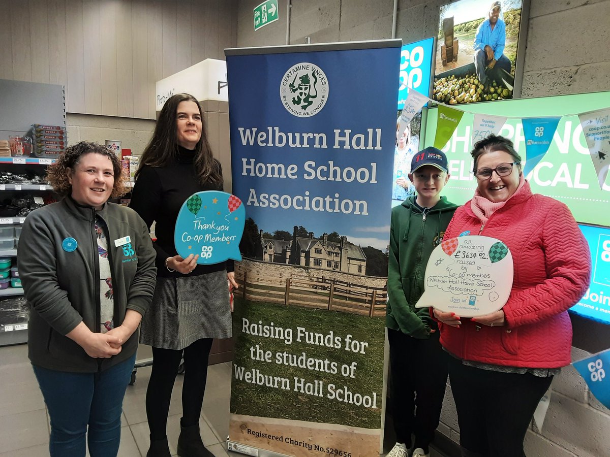 A great morning of #CoopCelebration at Kirkbymoorside. Fantastic amounts raised by #CoopUK members supporting the community. #WombletonSportsandRecreationGround #NawtonBabyandToddlerGroup #KirkbymoorsideCommunityLibrary #WelburnHallHomeSchoolAssociation #ItsWhatWeDo