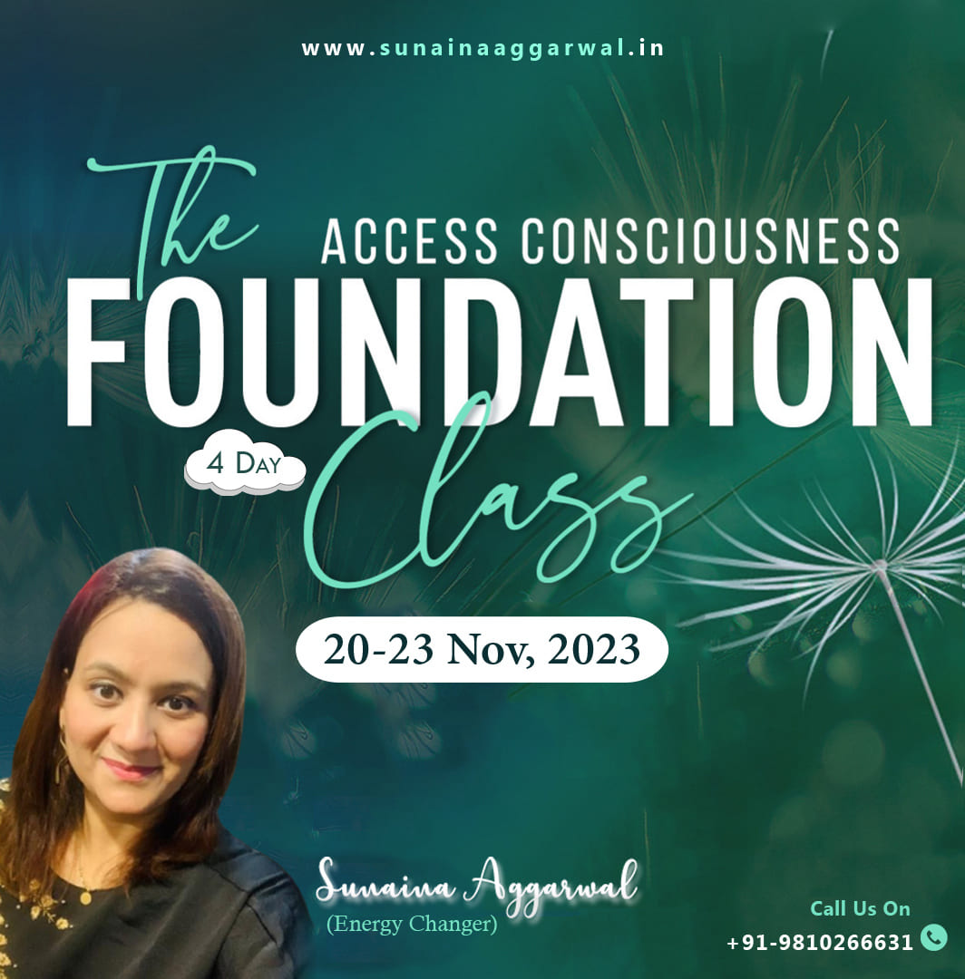 Sunainaph's tweet image. The access consciousness Foundation 4 Days Class

Join us on:
20th to 23rd November 2023
Call us - +91-9810266631
Visit our website:
sunainaaggarwal.in

#sunainaaggarwal #foundationclass #big5 #clearing #accessconsciousness #changeyourlife #withbig5 #big5clearing