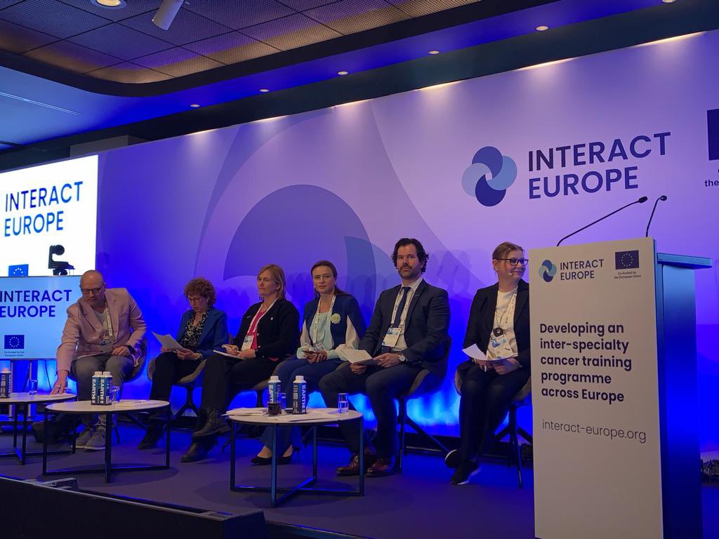 ESSOnews's tweet photo. #INTERACTEurope project ending with this Showcase event to reflect on all we've achieved in the past 18 months! Thank you to our Work Package 2 @ESTRO_RT & @cancernurseEU & partners for the work done! https://t.co/Yo4LZ70r4d