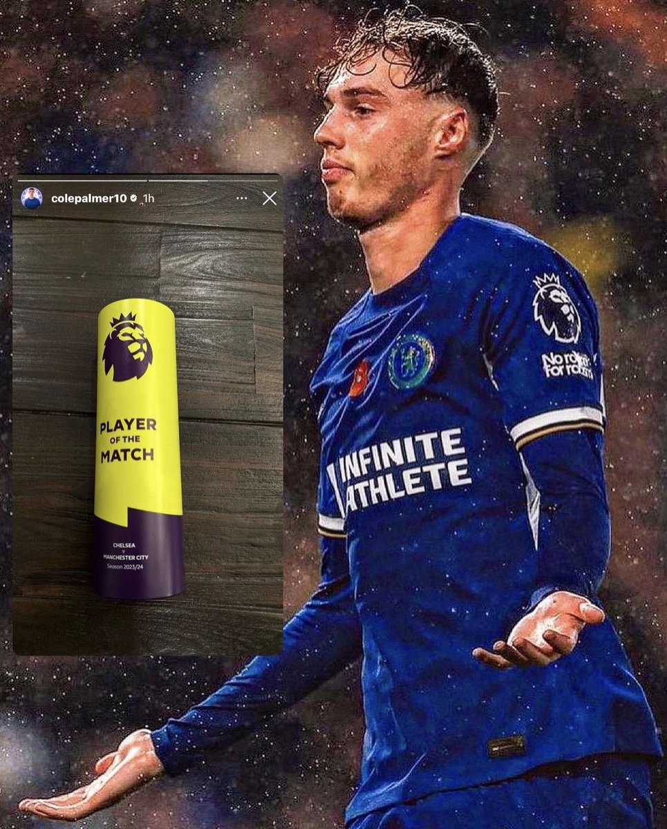 LDNFootbalI's tweet photo. Cole Palmer has been MOTM against Manchester City, Arsenal and Spurs so far this season… 💫 https://t.co/XIkjThjESQ