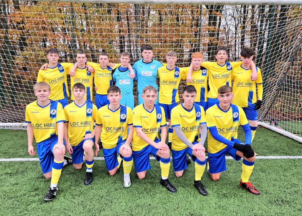 drstu111's tweet photo. Cumbernauld Colts U18s wearing our new home kit supplied by @RJMSportsLtd and sponsored by #LocHire @OfficialCColts
Good win for the boys in the Regional Cup in an early morning kick off! https://t.co/3xzmG063XB