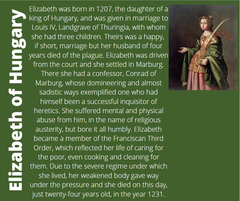 Elizabeth of Hungary 1231