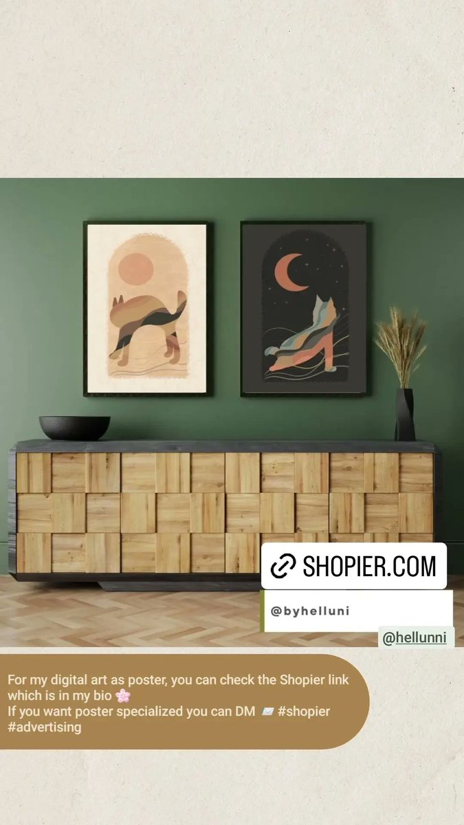 For my digital art as poster, you can check the Shopier link which is in my bio 🌸
If you want poster specialized you can DM 📨 #shopier #advertising

#yoga #yogi #yogaillustration #yogaeverywhere  #yogaart #minimalart #minimalposter  #animal #digitalposter #yogapose #yogaposter