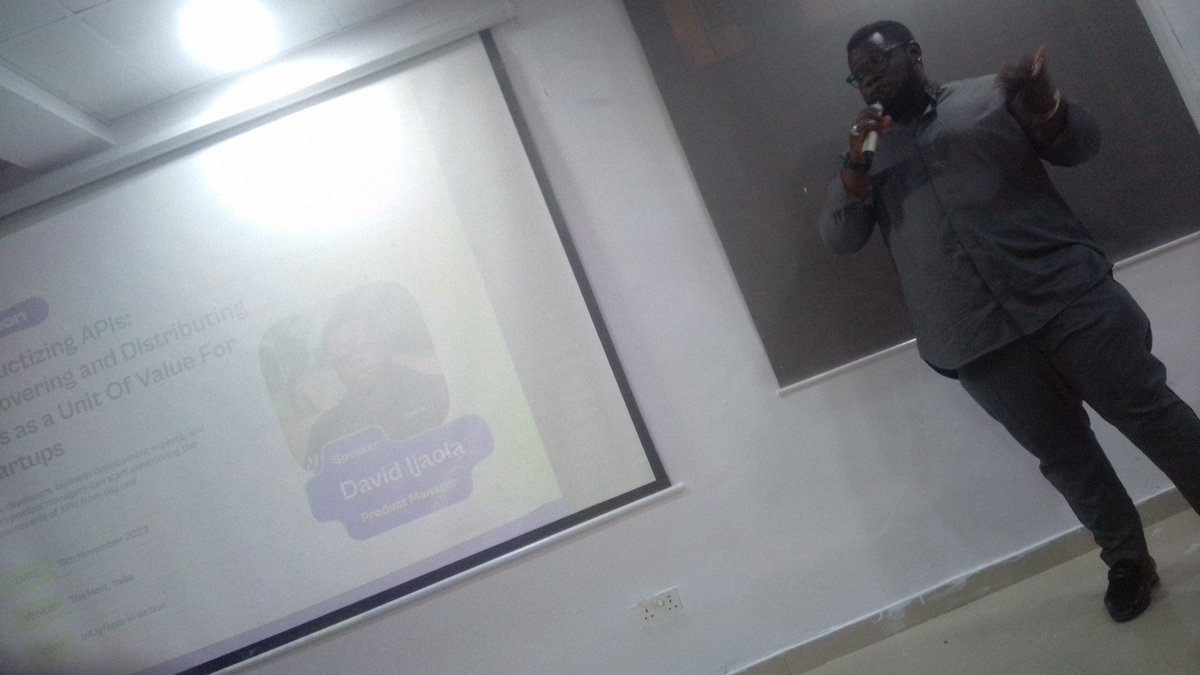 techative_dera's tweet photo. David ijaola

Taking us on Productizing APIs:

Discovering and distributing APIs as a Unit Of Value For Startup.

#APIConfLagos
#APIsInAction
#API https://t.co/V2n0FhEDJE