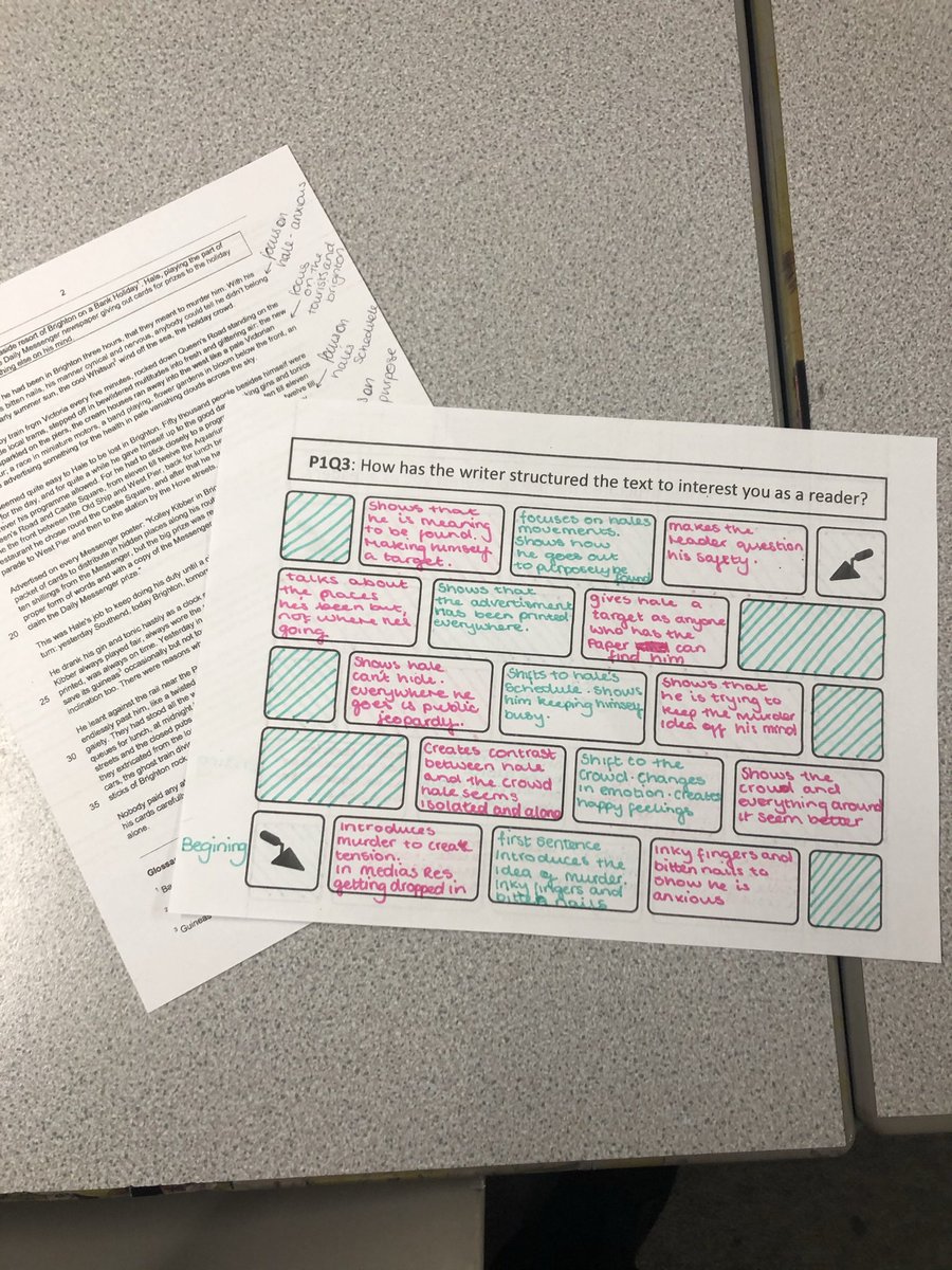 <a href="/FatimaA00278956/">Fatimina</a> Here are some I found on my phone. These look like they are from the Graham Greene ‘Brighton Rock’ sample paper.