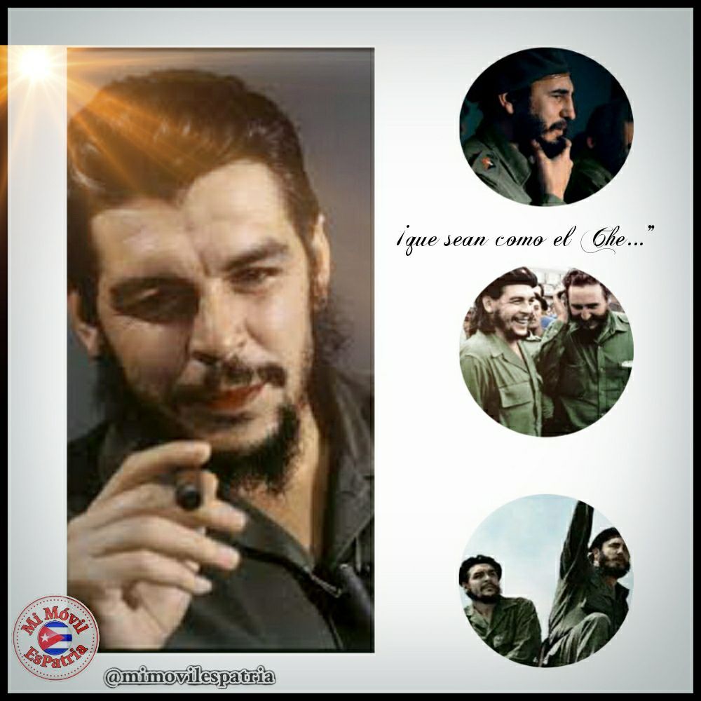 ContinoKety's tweet image. Ernesto Che Guevara, paradigma que trasciende en el tiempo.
Seremos #ComoElChe
#MiMóvilEsPatria