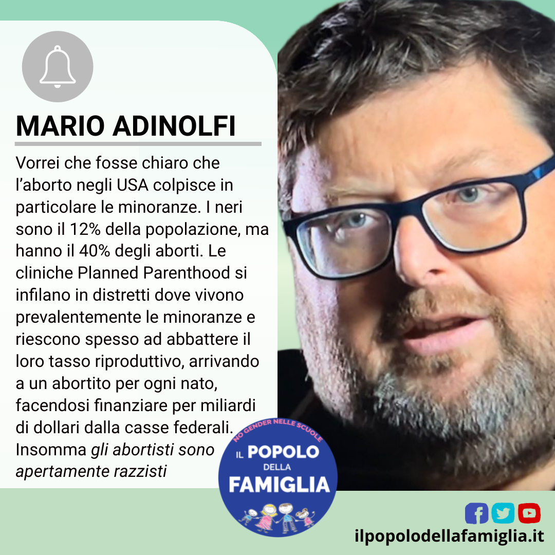 #MarioAdinolfi #popolodellafamiglia - 18novembre