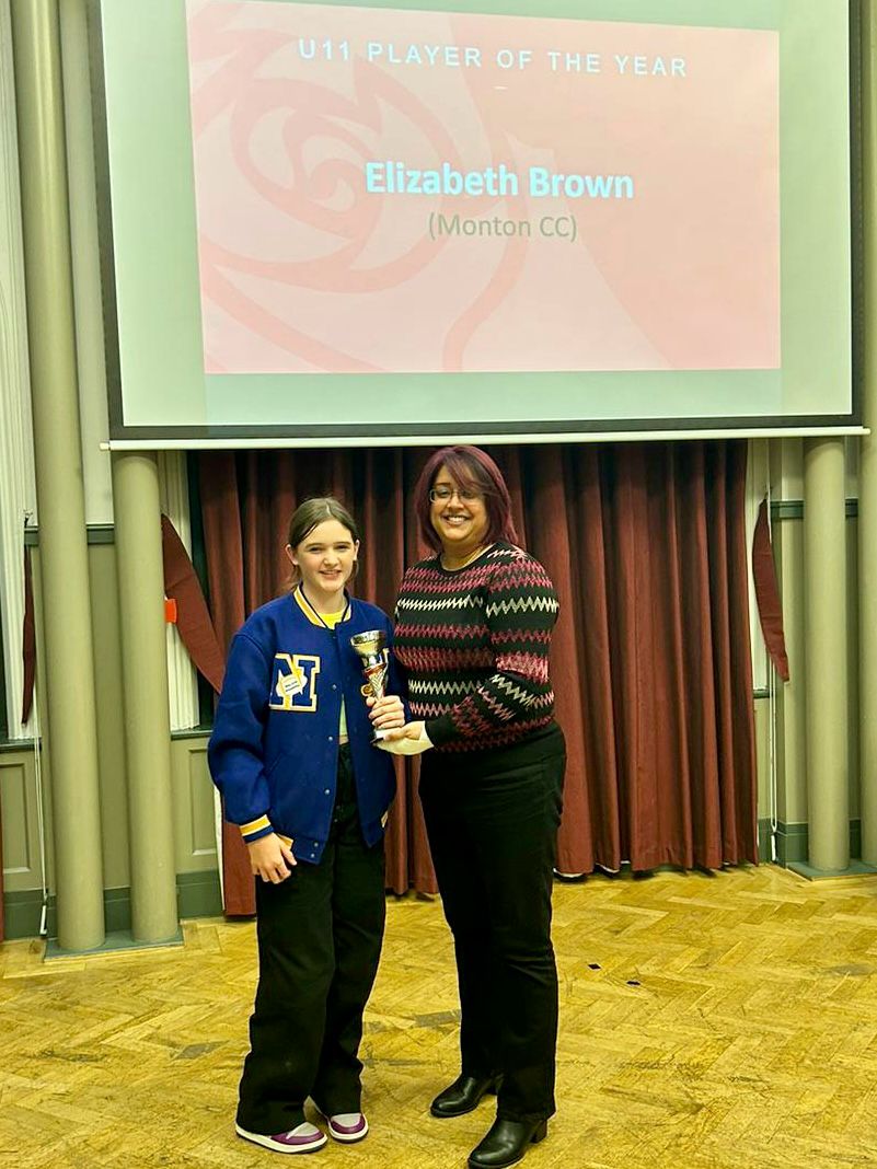 Congratulations to our very own Elizabeth Brown, who has won the Lancashire Cricket Foundation U11s Girls Player of the Year.