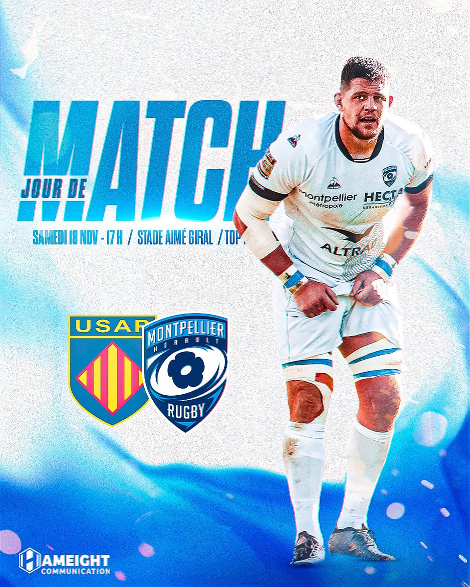Paul Willemse (@paulwillemse4) on Twitter photo π
πππ πΏπ ππΌππΎπ π₯
π <a href="/top14rugby/">TOP 14 Rugby</a>
π USAP
π Stade AimΓ©-Giral
βοΈ 17h00
π₯ Canal + π
πππ πΏπ ππΌππΎπ π₯
π <a href="/top14rugby/">TOP 14 Rugby</a>
π USAP
π Stade AimΓ©-Giral
βοΈ 17h00
π₯ Canal +