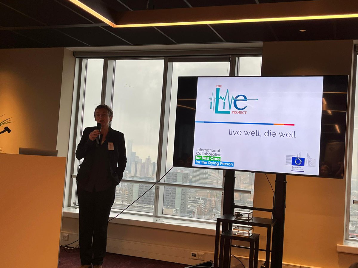 👥 This week we had a new project meeting in Rotterdam, we are very excited with the march of our research

📊 An opportunity to share the advances the different teams have been making about #PalliativeCare

👀 Stay tuned to our website to see all the details

#LiveWellDieWell