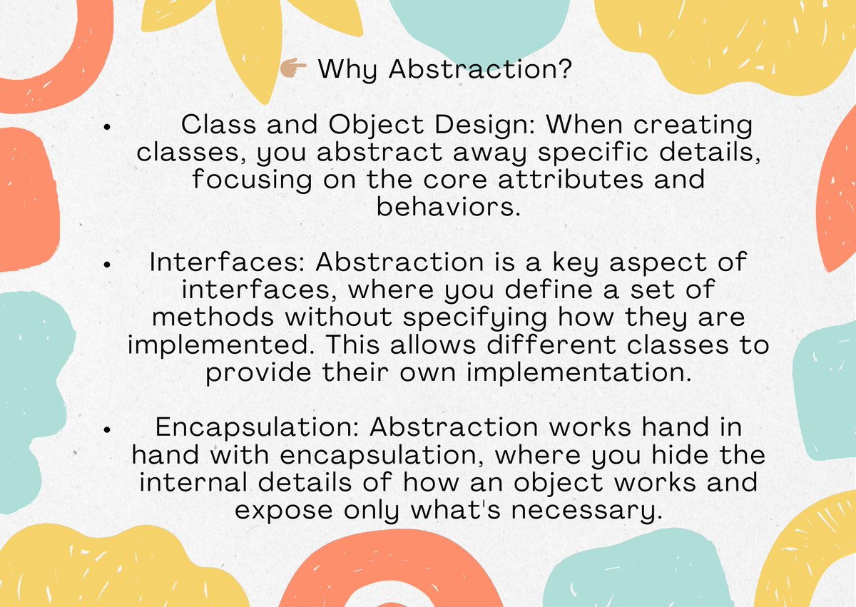 catalyst_girl's tweet photo. What is Abstraction?
Follow for more educational content & videos👇
Link: https://t.co/RKC1EO9Hsr
#productbase #faang #facebook #amazon #google #netflix #apple #techvideo #oops #oopsconcepts #softwaredevelopement https://t.co/EMnYt314Ox