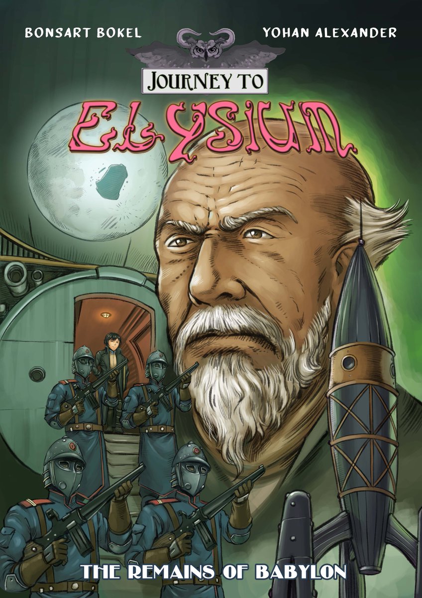 MYSTERY COVER REVEAL! 

Here is the final Special Edition Book variant D cover by Yohan Alexander for Journey to Elysium, inspired by 1920s movie posters. Only Available on our #Kickstarter. One more week to Pledge

associationofishtar.com/ks
 
#steampunk #comic #Books #IRONAGE