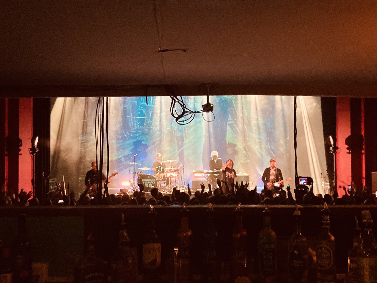 booksandwine76's tweet photo. Just my favourite band. Playing my favourite album @O2SBE @embrace #TheGoodWillOut https://t.co/ie3G7P8Qpo