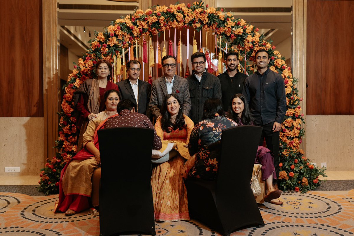 ajaymaken's tweet image. 🌟 Exciting News from Our Family! 🌟 
As time zips by like lightning, we’re thrilled to share that our beloved Aarushi is stepping into a new chapter of life. 
💍 Tomorrow marks her wedding day, celebrated intimately with our closest loved ones. 
Today’s Mehndi ceremony was a…