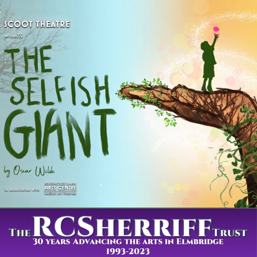 We are extremely grateful to the @RCSherrifftrust for their support. Without a project grant from this amazing Trust we would not be able to bring our youth theatre production of The Selfish Giant to @Riverhousebarn this Christmas!