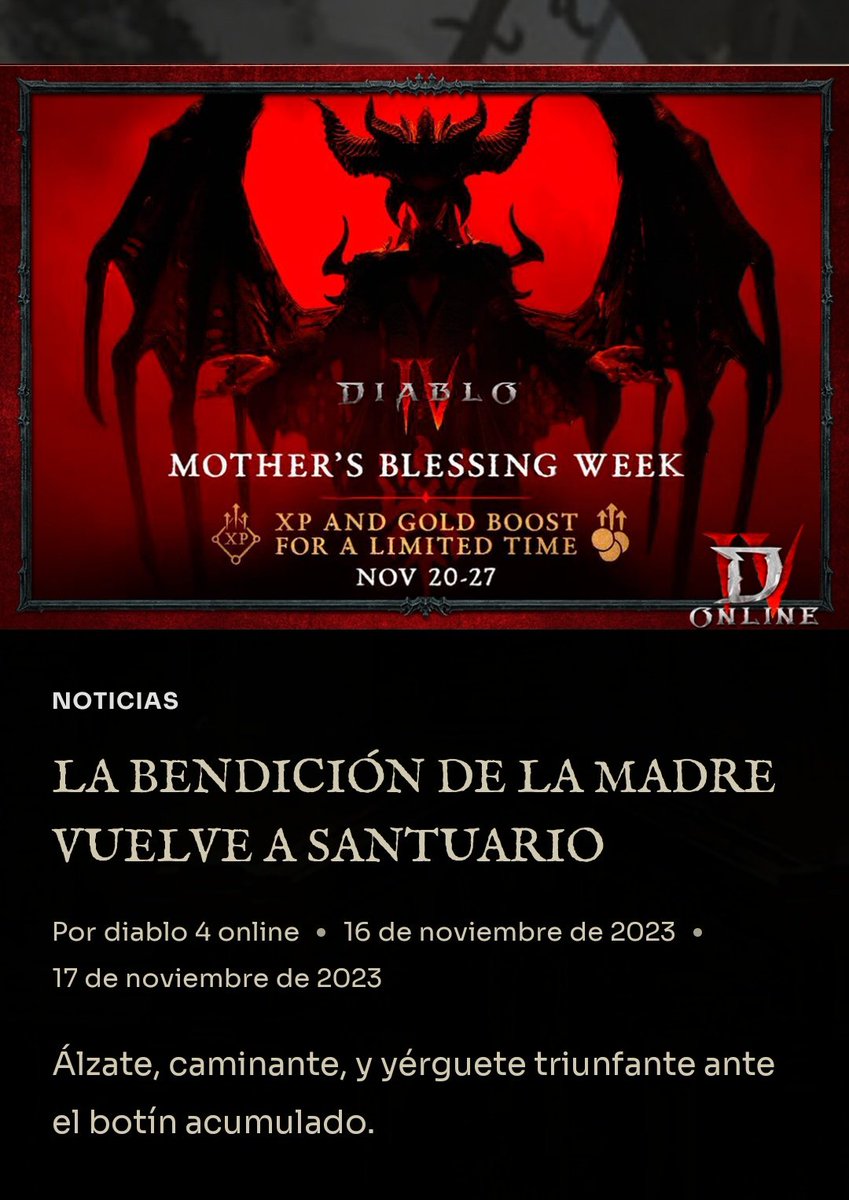 Diablo IV tweet media
