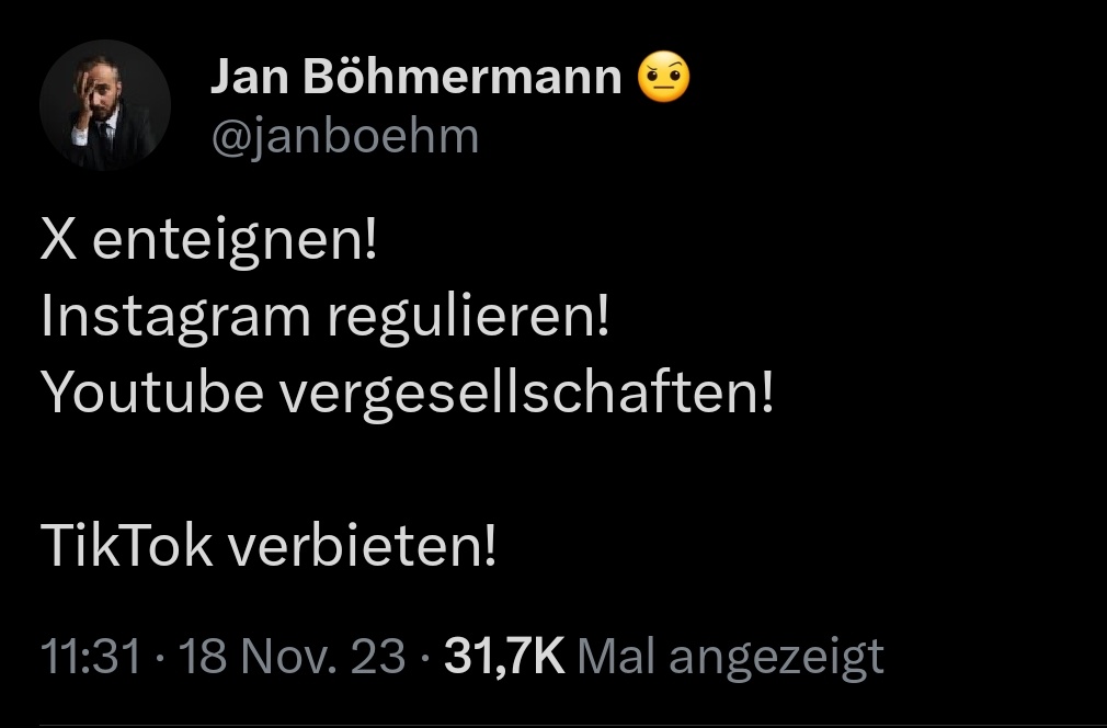 Was <a href="/janboehm/">🚫⛔️jAaj Bä¶Ã¶l&&rma!nN 💩</a> sagt❗️