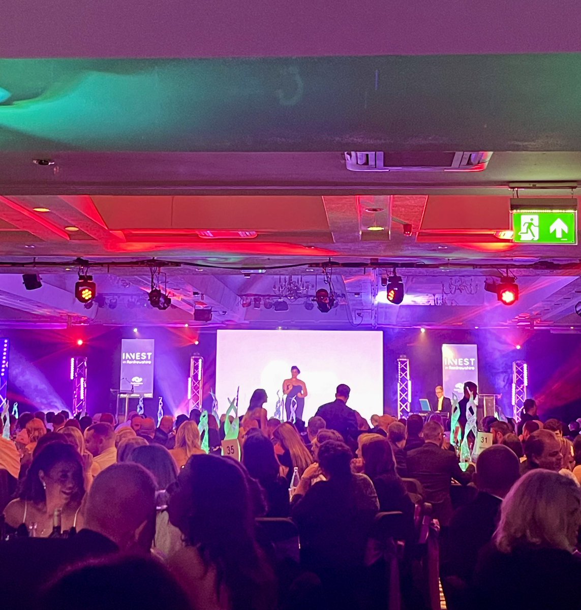 HaylesAnne27's tweet photo. Had an amazing time last night representing @StVincentsHosp at the @RenfrewshireCoC #2023ROCCO awards! Congratulations to all of the winners and thank you for your support of the hospice! 

#TheLittleHospiceWithTheBigHeart💙 https://t.co/J5KqtIAG0Y