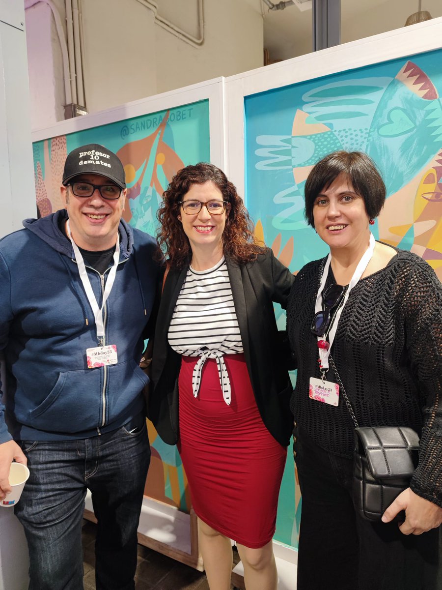 profesor10demates (@profesor10mates) on Twitter photo Qué ilusión nos ha hecho desvirtualizar a la gran <a href="/ClaraAvilaC/">Clara Ávila</a> ,en el #mbday23 <a href="/madresfera/">Madresfera ☕️</a>
Cuánto hemos aprendido de ella todos estos años !!!!!!!!
<a href="/MariaCarmenRo10/">Carmen Rodriguez o también la Sra Parker👩</a> Qué ilusión nos ha hecho desvirtualizar a la gran <a href="/ClaraAvilaC/">Clara Ávila</a> ,en el #mbday23 <a href="/madresfera/">Madresfera ☕️</a>
Cuánto hemos aprendido de ella todos estos años !!!!!!!!
<a href="/MariaCarmenRo10/">Carmen Rodriguez o también la Sra Parker👩</a>