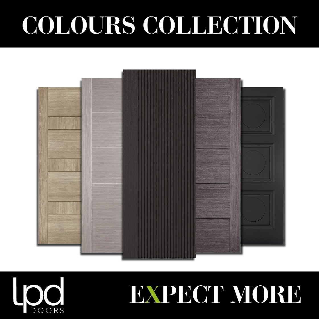 TweedsideTimber's tweet photo. The variety of door styles and colours we offer will allow your home to follow the latest trends. 
We cover a vast range of colours that can really enhance a room - black, grey, white, walnut &amp; oak. 
#LPDdoors #berwickupontweed https://t.co/2KiZL49SwV