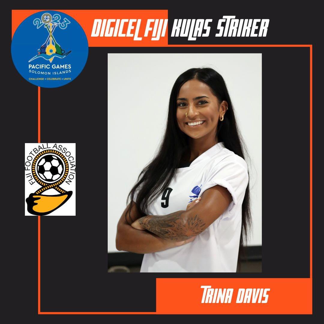 It’s not just Roy Krishna to look out for…

👀 Another team to watch at the Pacific Games are the Fiji National Women’s team! 🇫🇯 

🥇 A first appearance at the tournament for <a href="/TrinaDaviss/">Trina Davis🇫🇯</a> who will be hoping to help guide the team to their best ever finish!