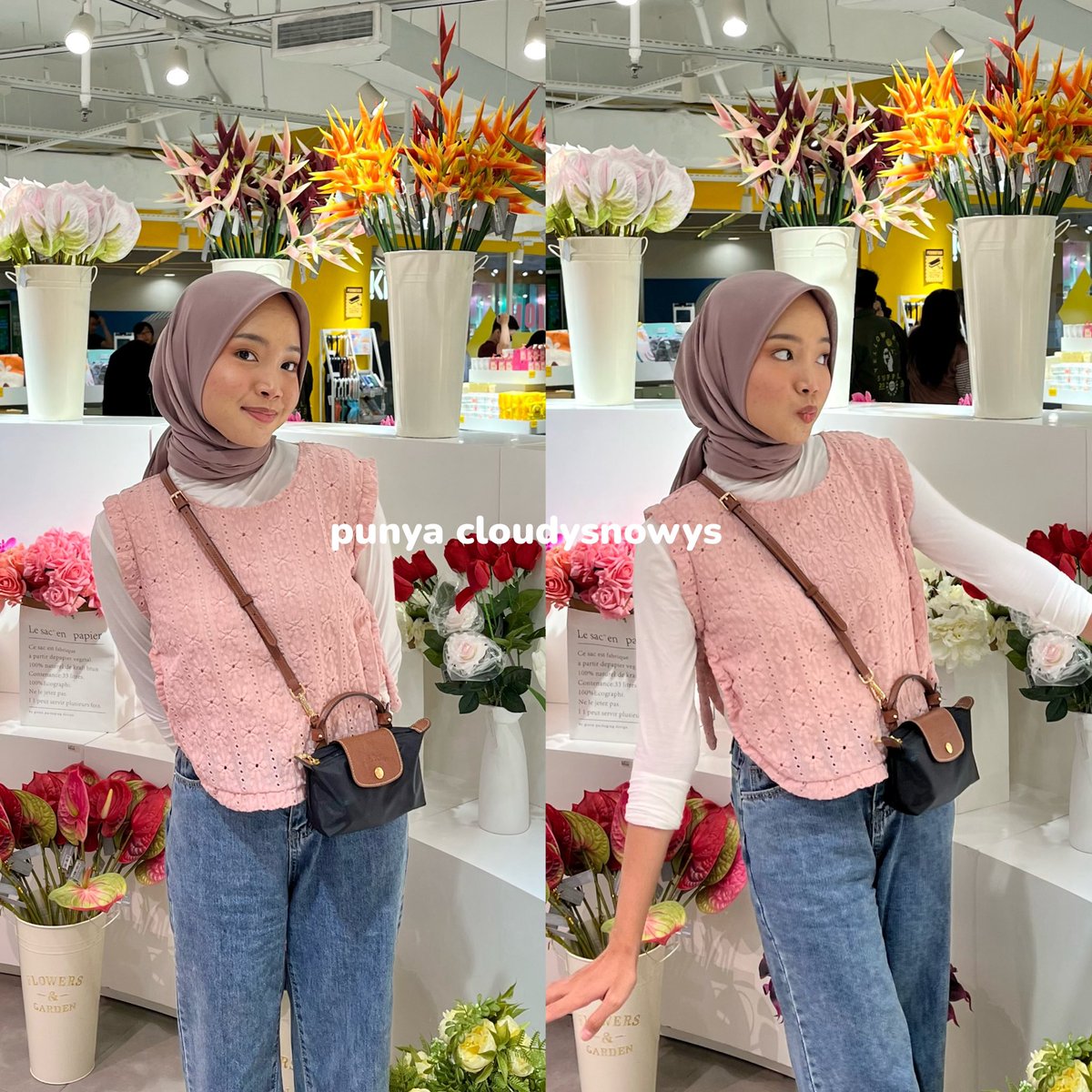 cloudysnowys's tweet image. jarang-jarang nemuin vest segemes ini, simple tapi CANTIK BANGET buat ootd di mix &amp;amp; match pakai celana atau rok😭🎀

kalau kalian suka ootd warna pastel girlie gini wajib punya sih, warnanya juga ada banyak. details dibawah yah👇🏻