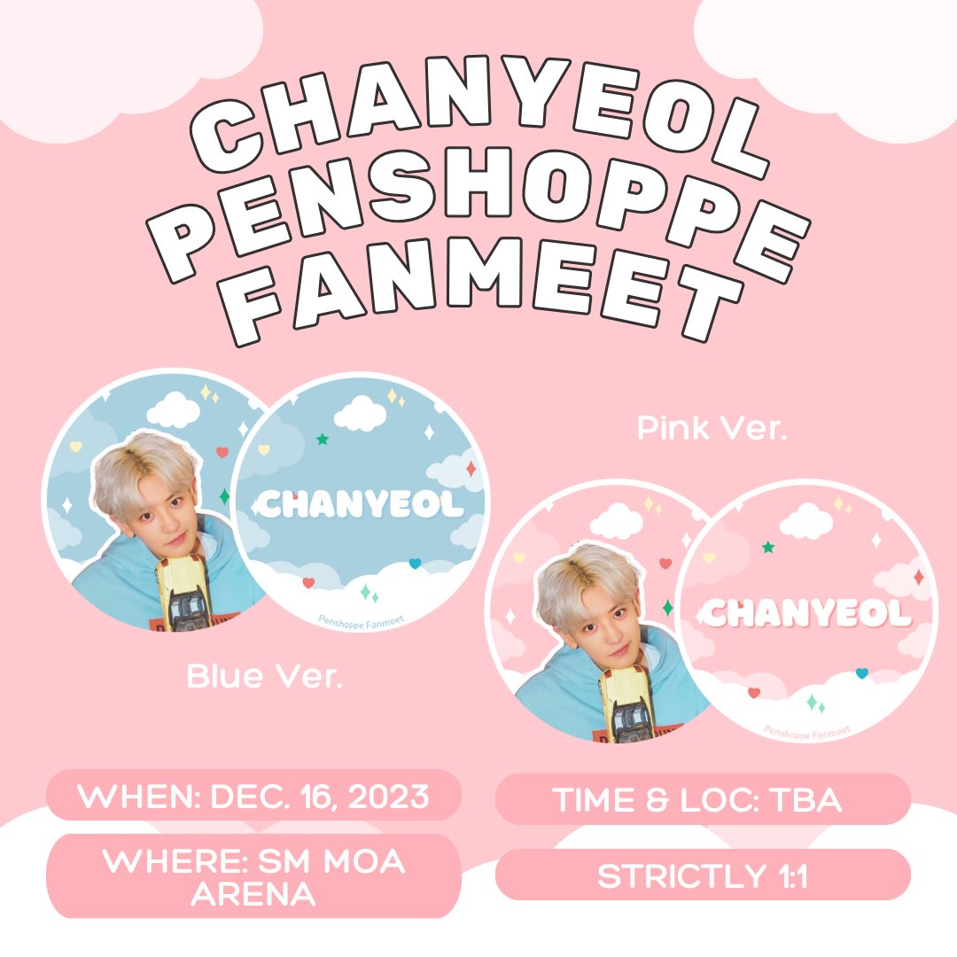 KsooGoods's tweet photo. Penshoppe x Chanyeol fan support by @KsooGoods 
🩷 like &amp; rt (no need to follow me)
🩵strictly 1:1, limited pcs only
🩷exact time &amp; location tba
🩵 for trades and donations, kindly dm me na lang po 
#PENSHOPPExCHANYEOL https://t.co/NgJ9TptwGs