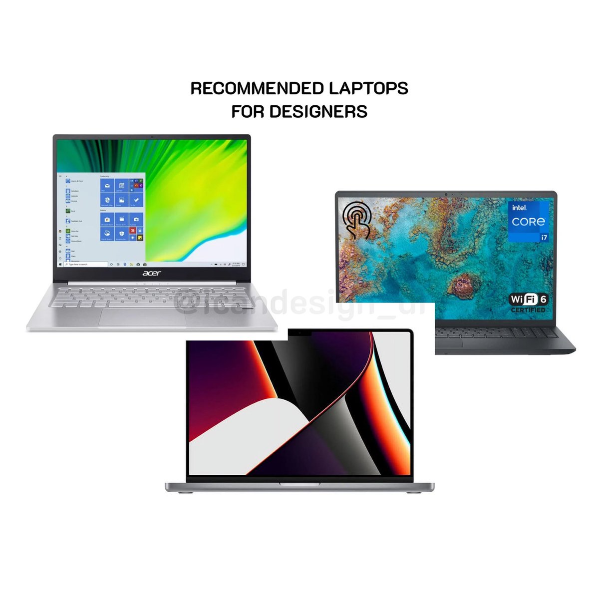 flacocreates's tweet image. Recommended Laptops for designers.
#designtipsandtricks #industrytrends #casestudy #designquote #ui #ux #website #app #design #redesign #prototype #learn #future #tips #visualidentity #blueprint4ui #blueprint