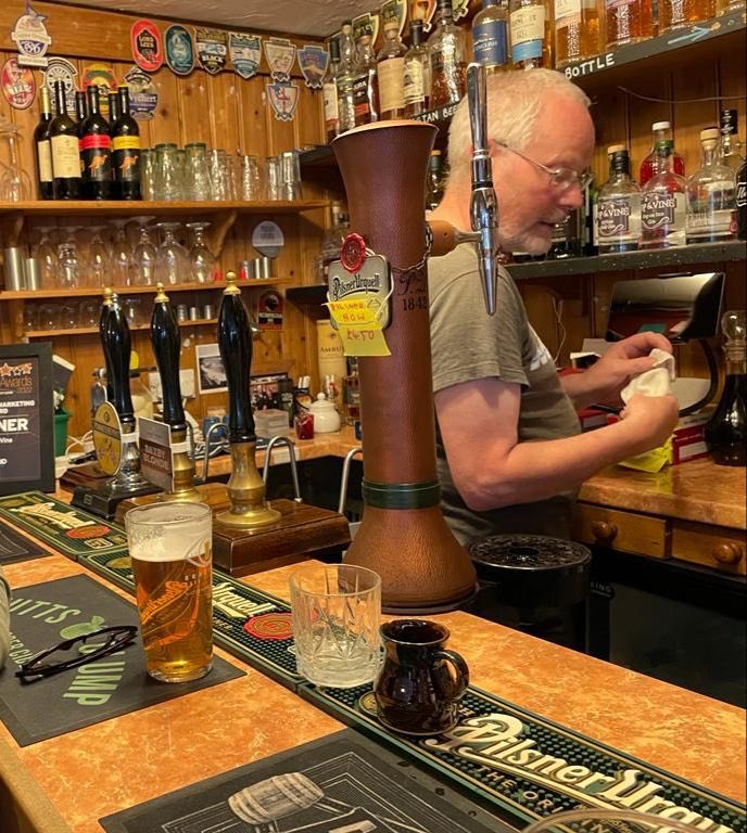 Happy 60th birthday to Tony at the Hop &amp; Vine. A wonderful little subterranean haven with great beer, good music and lively conversation. Have a great day and thank you !