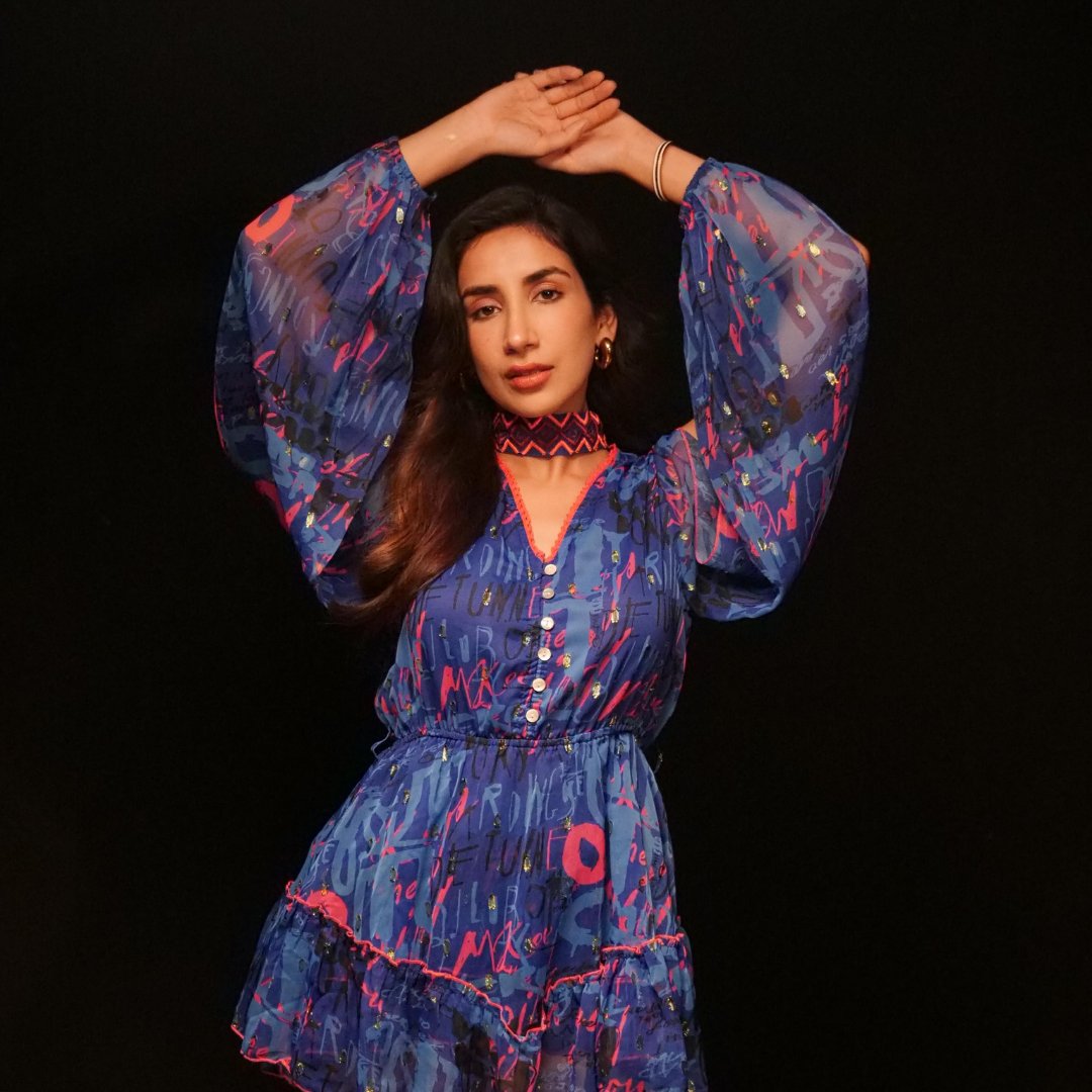 LabelReyya's tweet photo. For a style that's as free-spirited as you are 🌻@parulgulati in our Sea Blue Frill Dress✨
Check this out : https://t.co/gqVLaSB5os https://t.co/GEBxKvll7m