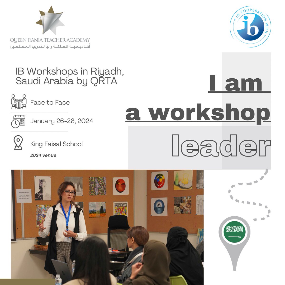 Farah Darazi (@darazifarah) on Twitter photo I am delighted to share the news that I will be participating in the upcoming QRTA learning journey taking place in Riyadh. I will be leading and facilitating the Category 1 workshop Making PYP Happen: Implementing Agency
For registration: form.jotform.com/232673995994479
<a href="/QRTAJO/">Queen Rania Teacher Academy</a> I am delighted to share the news that I will be participating in the upcoming QRTA learning journey taking place in Riyadh. I will be leading and facilitating the Category 1 workshop Making PYP Happen: Implementing Agency
For registration: form.jotform.com/232673995994479
<a href="/QRTAJO/">Queen Rania Teacher Academy</a>