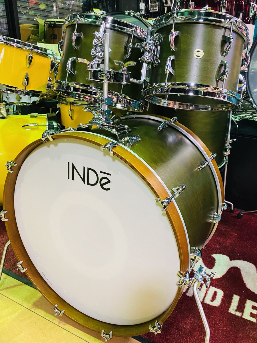 drumstation_akb's tweet photo. INDeドラムセット、初入荷中です！
さすがの作り。詳細をお楽しみに！！
#INDEDRUMS https://t.co/6GWtJZHSO8