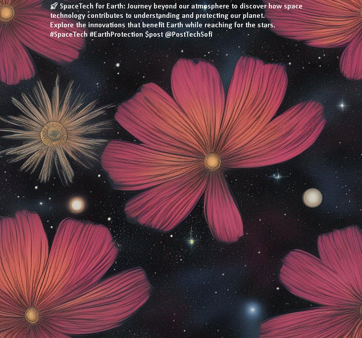 Eddi_Berrye's tweet image. 🚀 SpaceTech for Earth: Journey beyond our atmosphere to discover how space technology contributes to understanding and protecting our planet. Explore the innovations that benefit Earth while reaching for the stars. #SpaceTech #EarthProtection $post @PostTechSofi