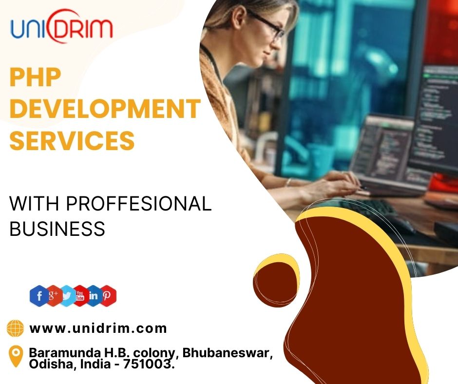 unidrim1's tweet photo. Unlock the full potential of your online presence with our top-notch PHP development services! 🚀
Visit Us: https://t.co/hHEgGVrt1A
Call: +91- 9148 256 504
Email: support@unidrim.com
#PHPDevelopment #BusinessSolutions #WebDevelopment #DigitalMarketing #SMO #SEO #Business #Unidrim https://t.co/VPh0dugmMg