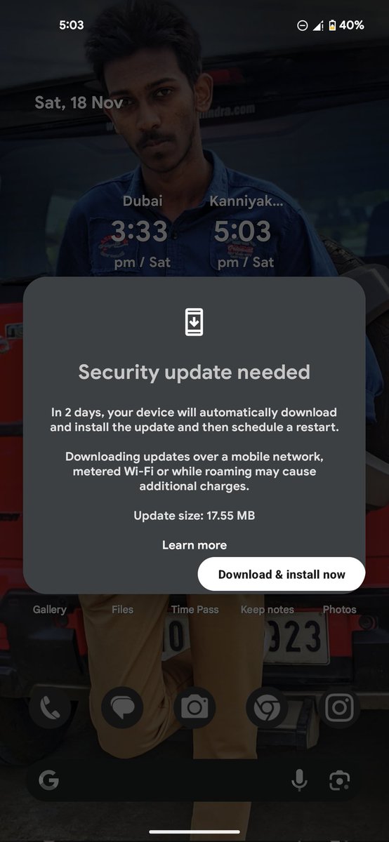 AJINSAMUEL4's tweet image. If my pixel 5  phone happens any problem after update @GooglePixel_US  is full responsibility for it 😑😑😑😑 @madebygoogle 
#pixel5
#googlepixel 
#updateissue

@Samsung
@oneplus
@Apple