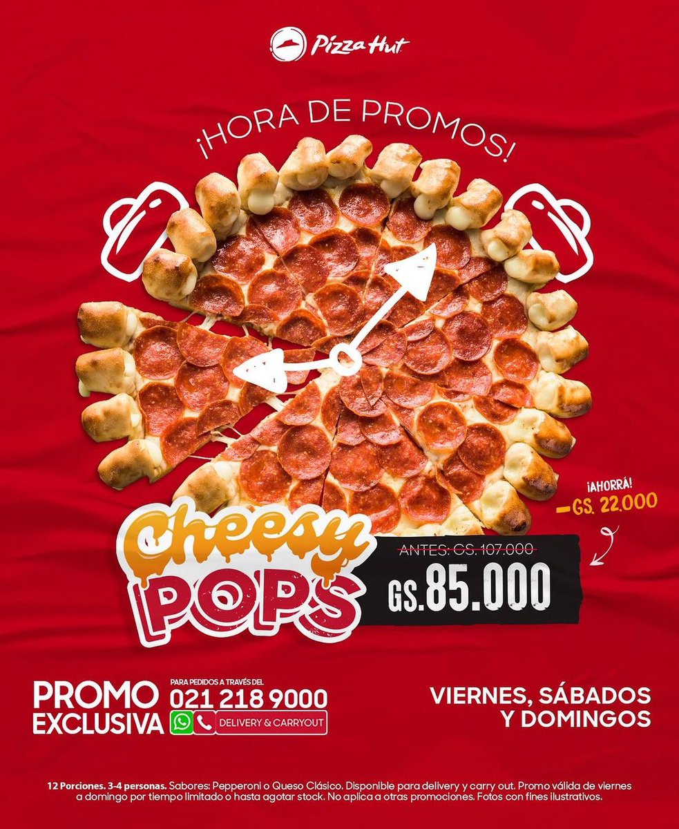 Pizza Hut Paraguay tweet media