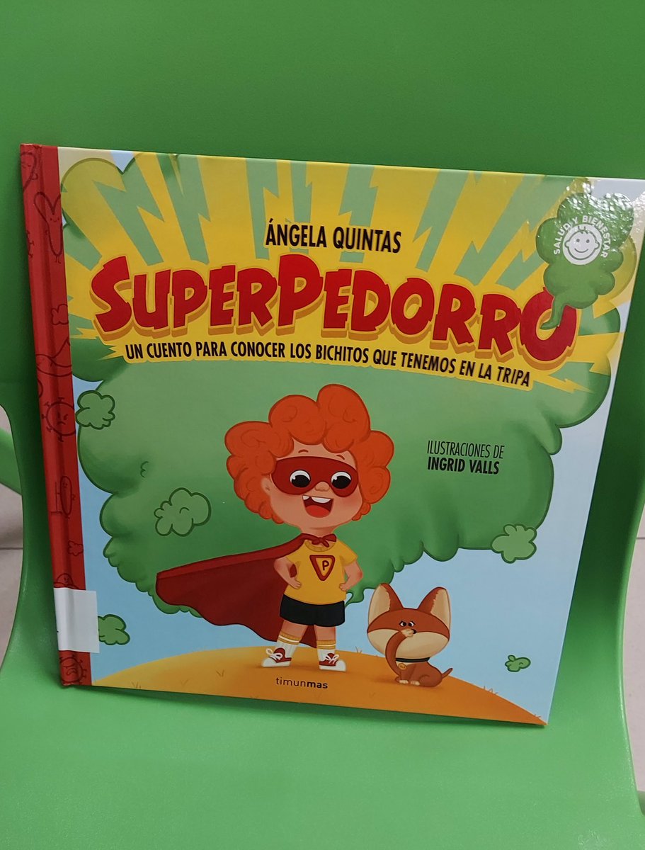 rbmvalladolid's tweet photo. En la #BibliotecaSanJuanVLL nos ha llegado recientemente este cuento de #angelaquintas. Aprenderás qué es la microbiota y como cuidarla para sentirte mejor.

#redbmvalladolid
#novedadesinfantiles
#lij
#timunmas https://t.co/R07I9PnMtP