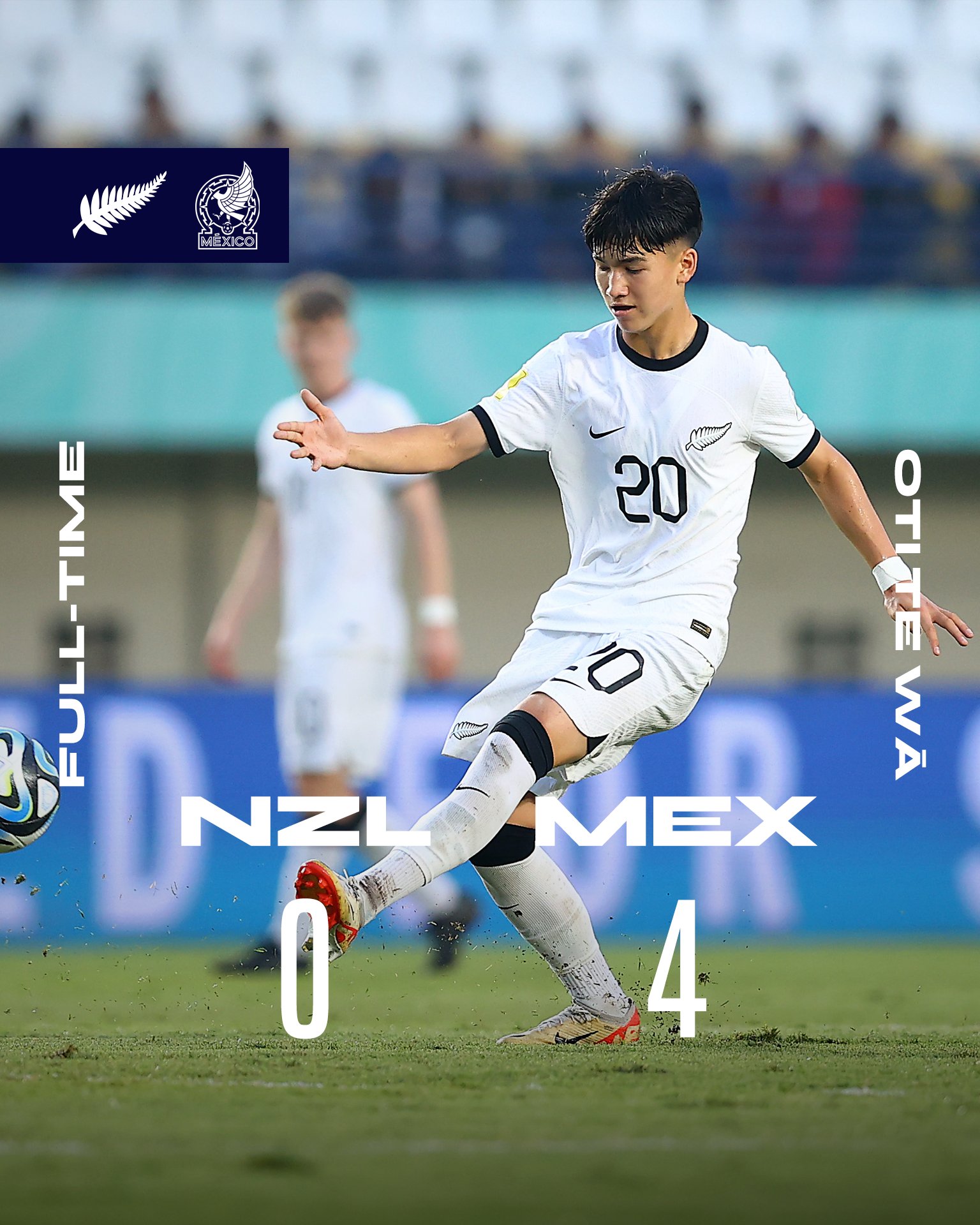 New Zealand Football 🇳🇿 on X: A late Mexican goal sees the 2019 runners  up lead at the break #U17WC ▶️ Stream live and free on FIFA+ at    / X